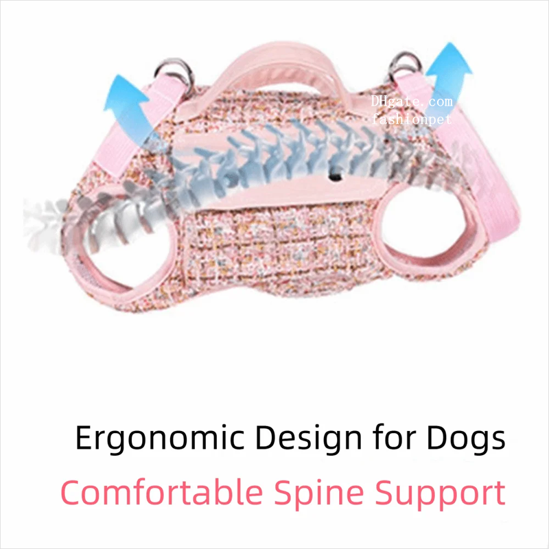 Luxury Dog Carrier Bag Dog Lift Harness Dog Carrier with Soft Cushion Belt Design for Dogs/Lightweight Breathable Multi Functional, Can be Used as a H