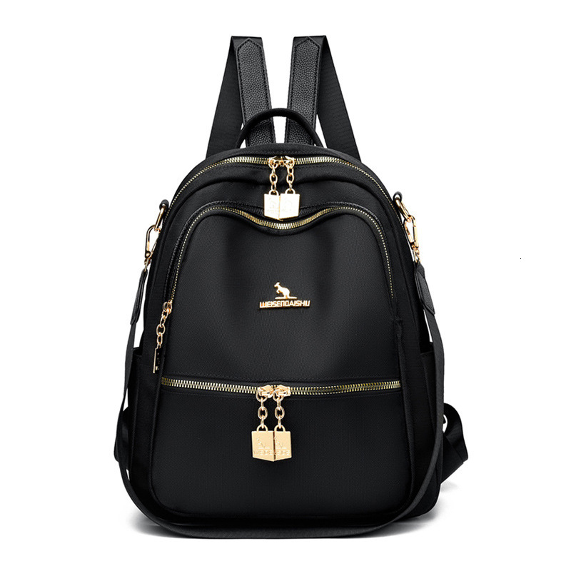 Waterproof Oxford Cloth Backpack for Women, New Commuter Travel Backpack, Simple Lightweight Large Capacity Student School Bag ddmymoon