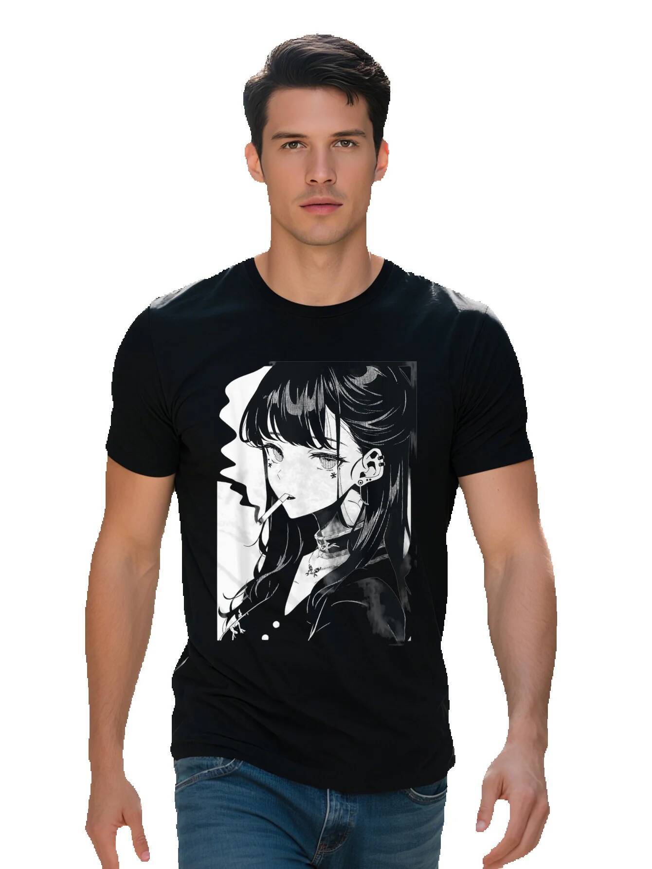 Anime Horror Girl Aesthetic Soft Grunge Waifu Japanese Otaku T-Shirt ce1f9 beb1a