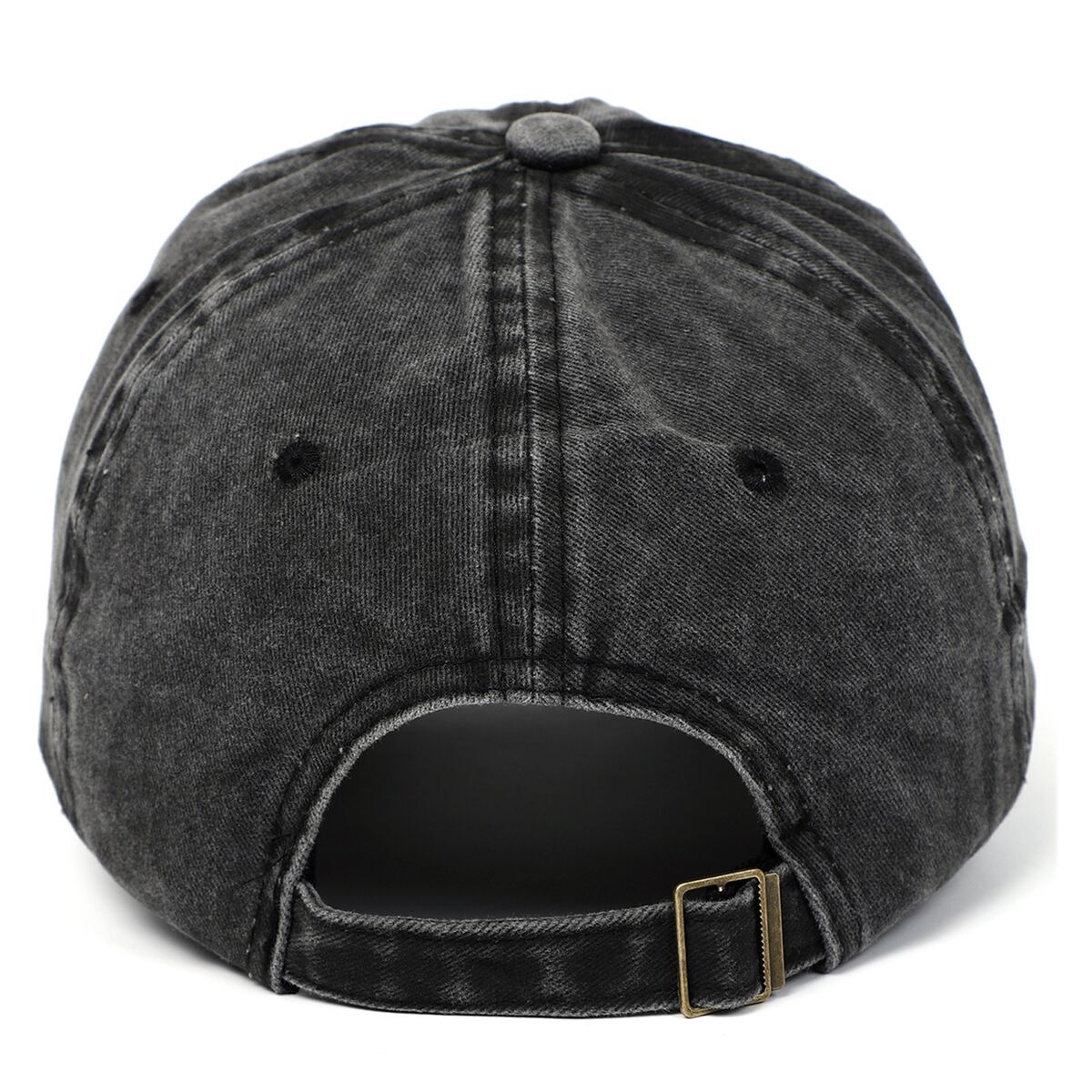 American leaf embroidered baseball cap, retro washed duckbill cap, men's and women's outdoor travel sun hats