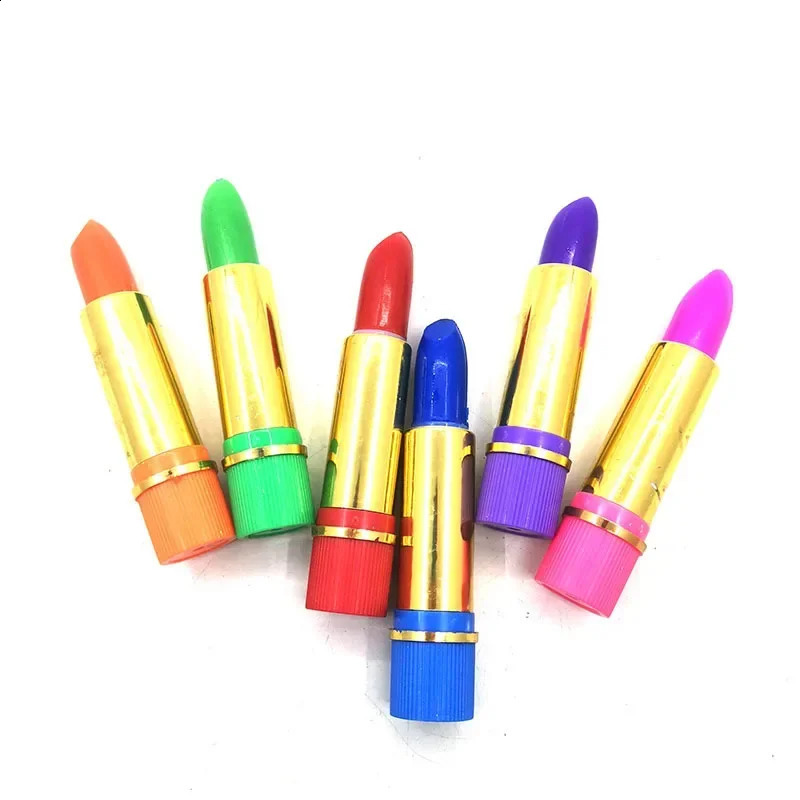 6PCSBox Lipstick Dark Green Magic Lipgloss Lipstick Long Lasting Waterproof Butterfly Lip Tint Cosmetics Makeup Maquiagem 250809