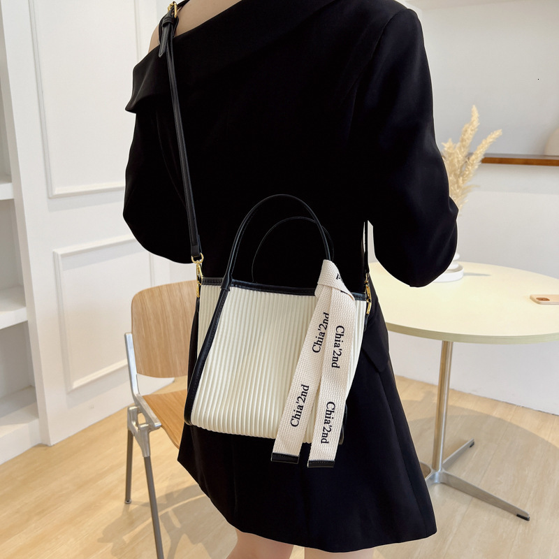 Fashion Large Capacity Handbag New Simple Mother-Daughter Bag Trendy Internet Celebrity Single Shoulder Crossbody Tote