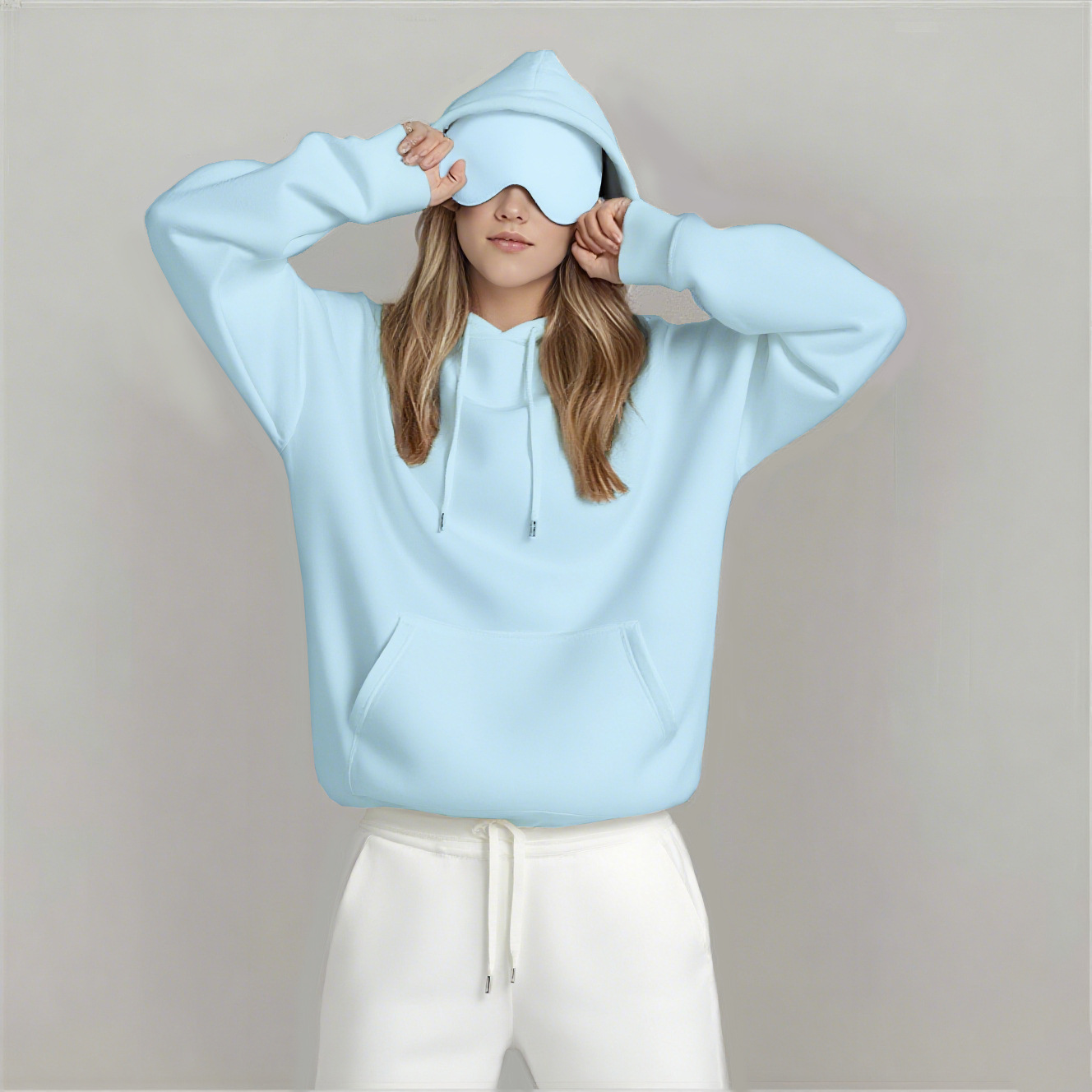 Fall/Winter 2025 Loose Dropped Shoulder Casual Style Simple Commuter Style Hooded Eye Mask David Jacket