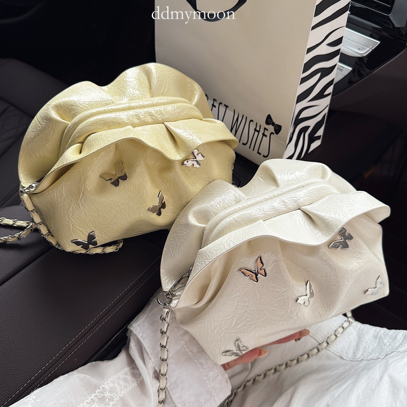 Niche Cloud for Women 2025 New Trend Versatile Crossbody Fashion Simple Chain Shoulder Bag ddmymoon