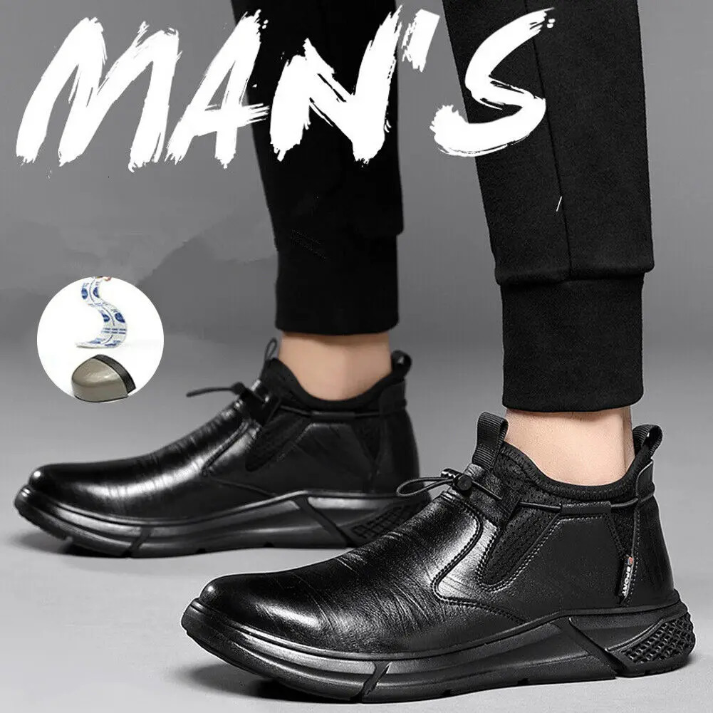 Fashion Safety Shoes Mens Work Steel Toe Caps Male Indestructible Protective Shoes Puncture-Proof Security Footwear Work Boots 250805