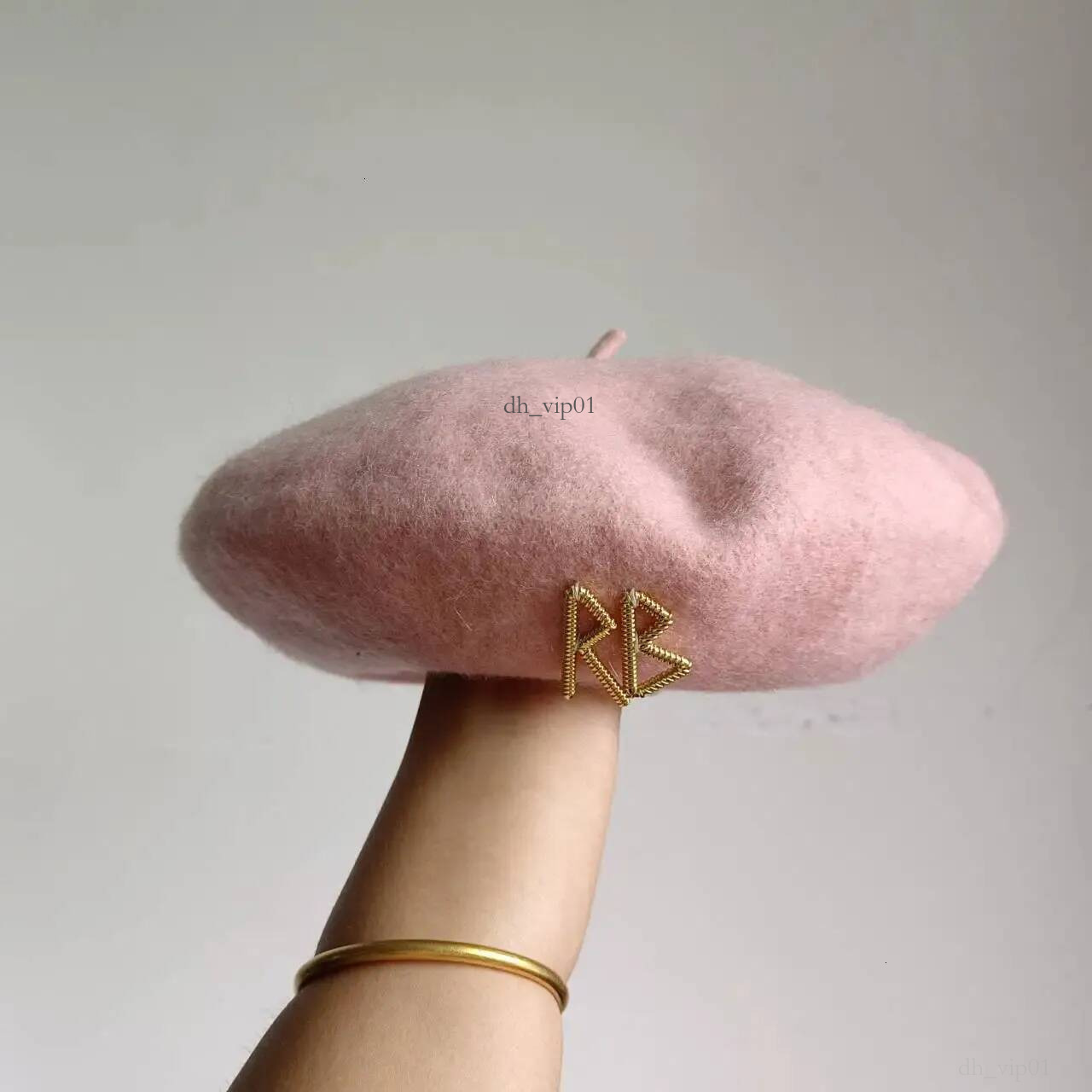 Berets Designer RB Beret Wool English Letter Autumn/Winter High Quality Breathable Cotton Wool Rb Hat Candy Color Charm Luxury Womens Hat Winter Rb Caps f2e