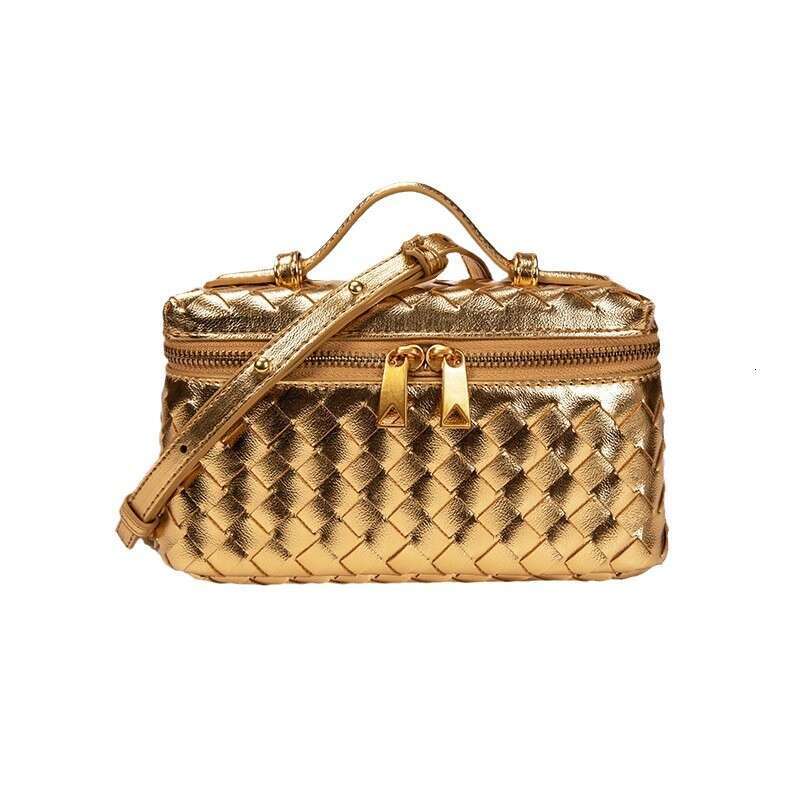 Fashion Trend Lunch Box Handmade New Zipper Bag Trendy Crossbody Square Handbag