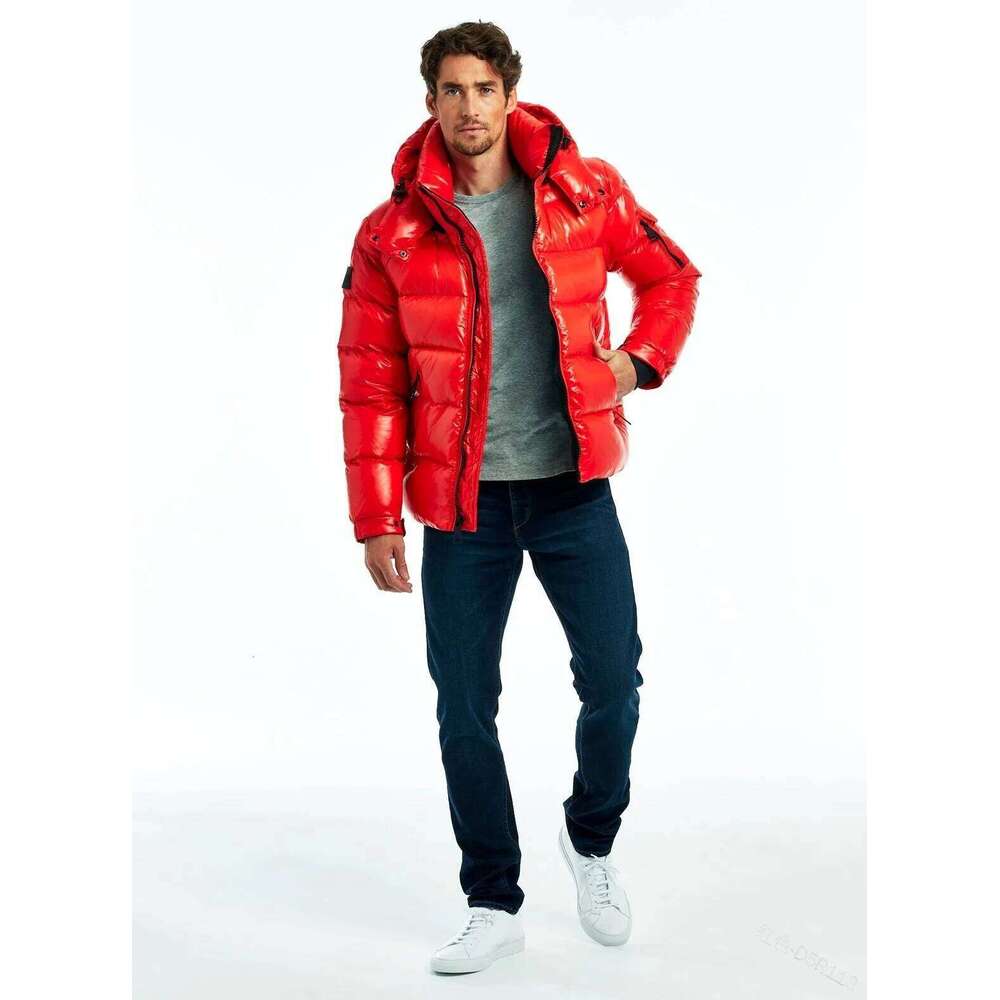 Eternal Classic Hooded Coat for Men and Women, Detachable Hat, White Duck Down Fill, Warm Casual Coat, Winter