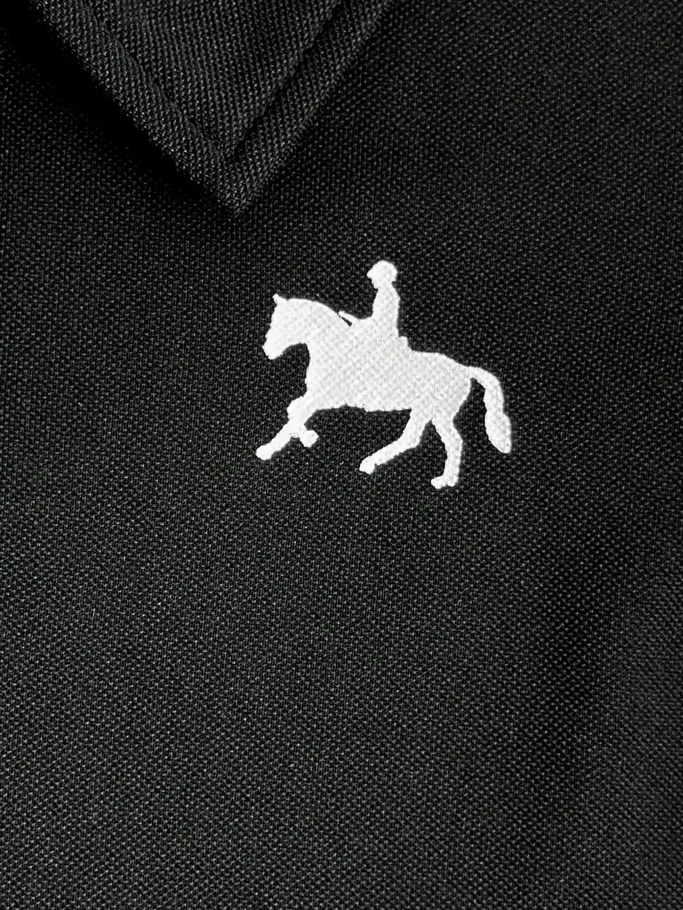 2025 Summer New Pure Black Semi-Cardigan Jacket Fabric Comfortable Breathable Casual Fashion Jacket Z250811