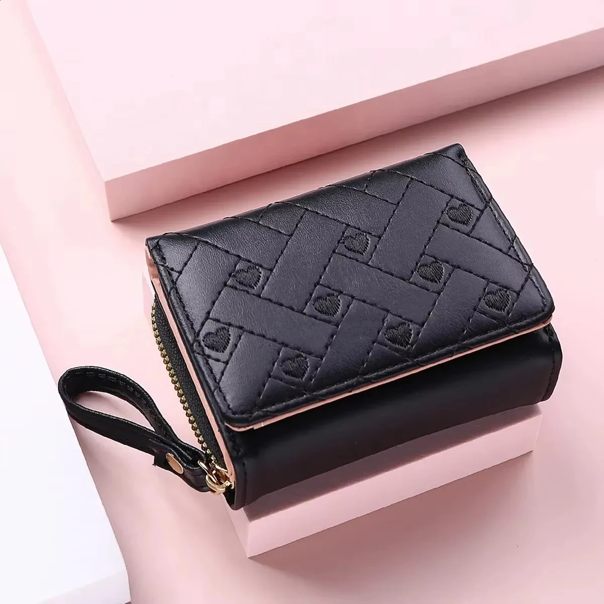 Wallets for Women Kawaii Cute Wallet Lady Wallet Pink Purse Womens Wallet Small Women Leather Wallet Coin Purse 250809