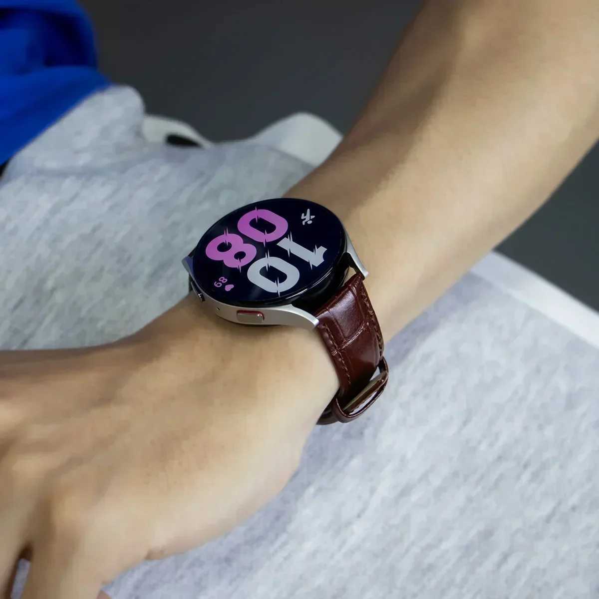 Genuine Leather Watchbands 12/14/16/18/20/22/24 mm Watch Band Strap Steel Pin Buckle High Quality Wrist Belt Bracelet W250811