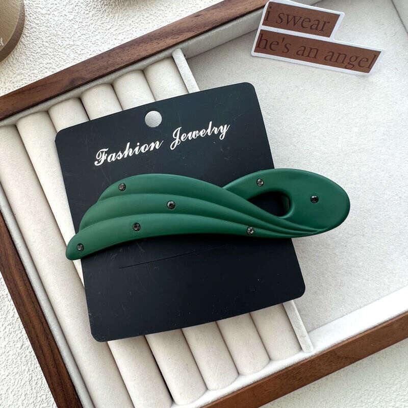 2025 New Wing Women, Hairpin for Back of Head, Claw, Rhinestone Accessory, Stylish Duckbill Hair Clip