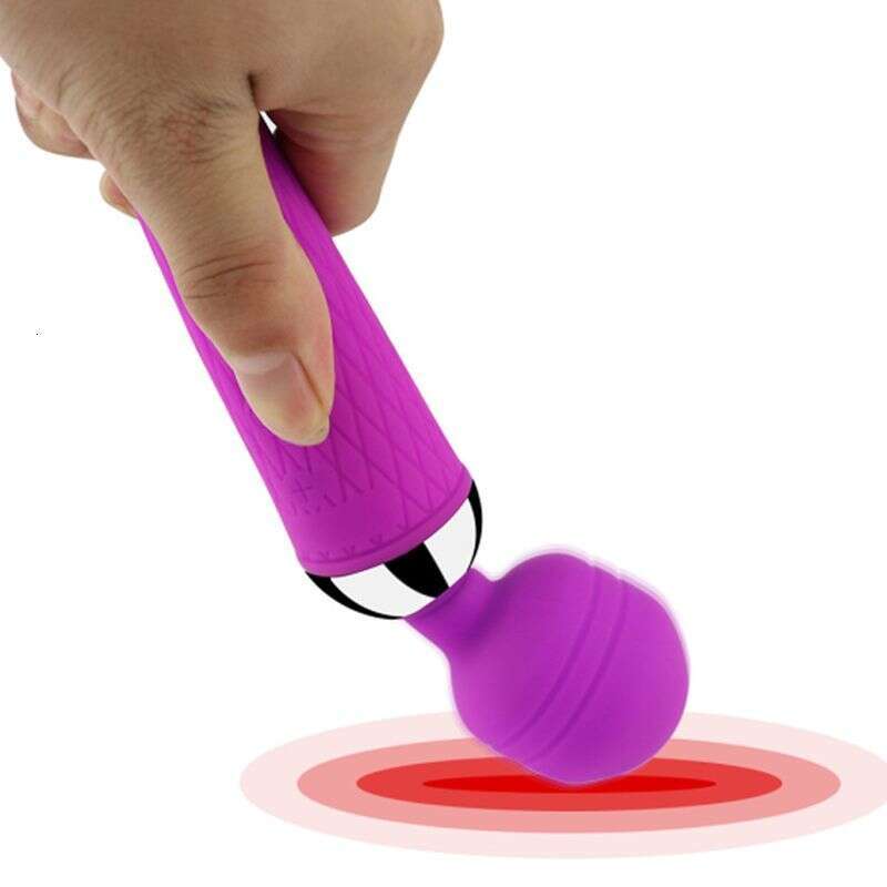 USB Muti-speed Magic Charging Wand AV Vibrator Sex Toys For Woman Clitoris Stimulator G Spot Vibrating Dil