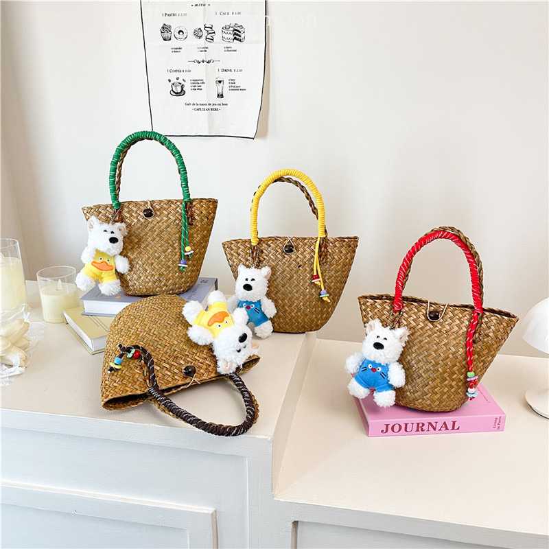 Western Style Simple Casual Trendy Straw Bag 2025 Summer New Niche Design Women's Unique Handbag ddmymoon