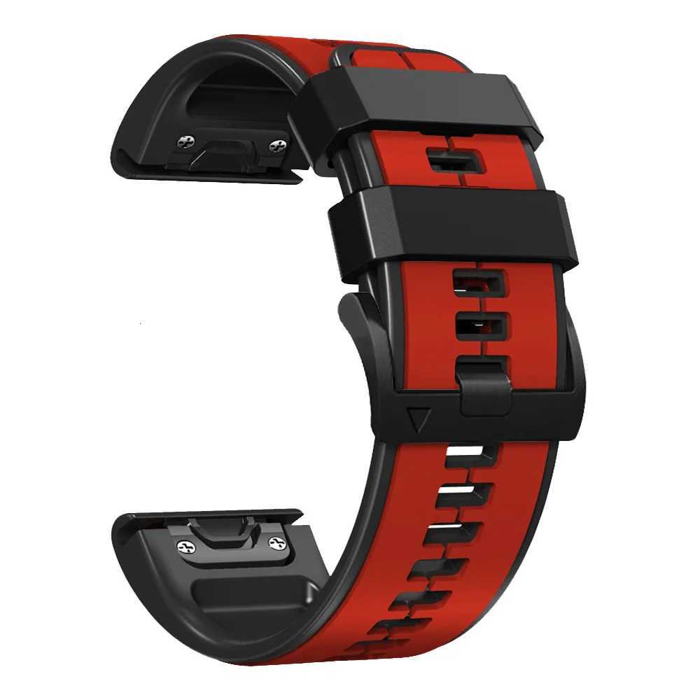 22MM 26MM Silicone WatchBand For Garmin Fenix sh 7 6 Pro 5 Plus tactix Wrist Strap Forerunner 945 Chuitk Release Bracelet W250811