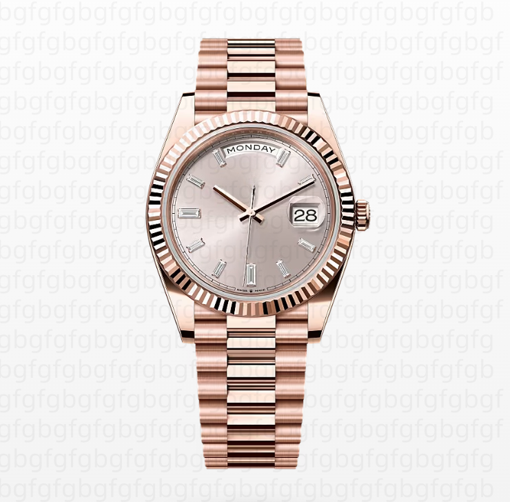 Mens Mechanical Automatic Watch with Luminous Sapphire Design Glide Buckle - Fashion Designer Wristwatch AAA 40mm/35mm Waterproof to 100 meters