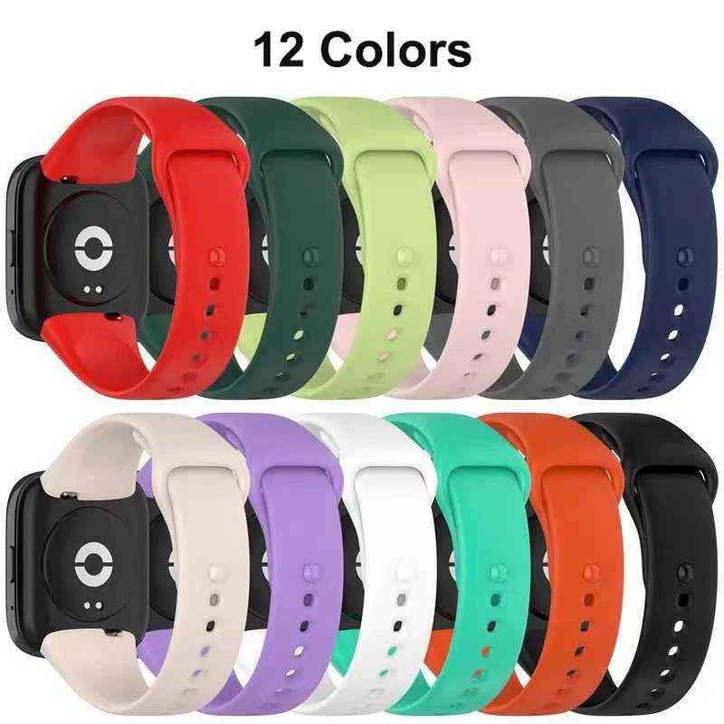Sport Strap For Xiaomi Redmi Watch 3 Soft Silicone Replacement Watchband For Redmi Watch 3 Active/Lite/Youth Wristband W250811