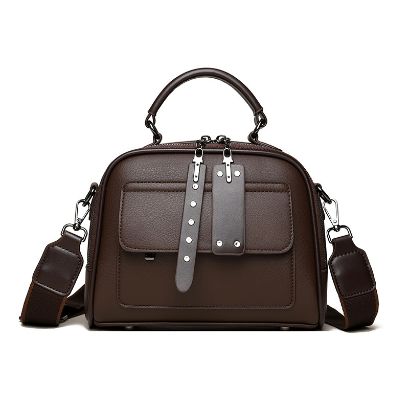 Soft Leather Handbag for Women 2025 New Trendy Shoulder Simple Small Square Crossbody Bag ddmymoon