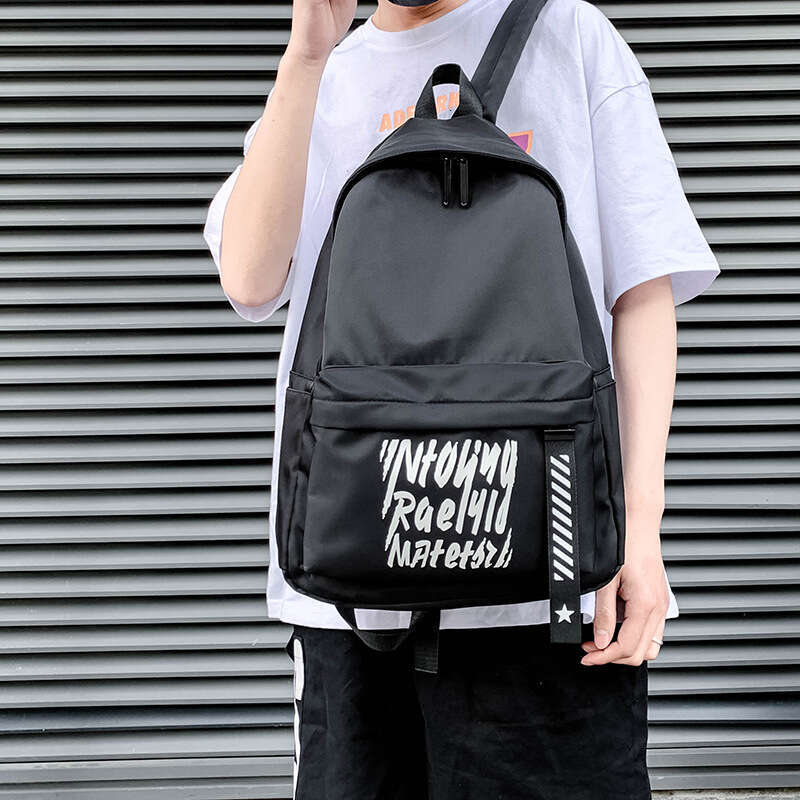 Designer Bags New Trendy Student Large Capacity Simple Portable Laptop Bag Fashion Printed Outdoor Backpack