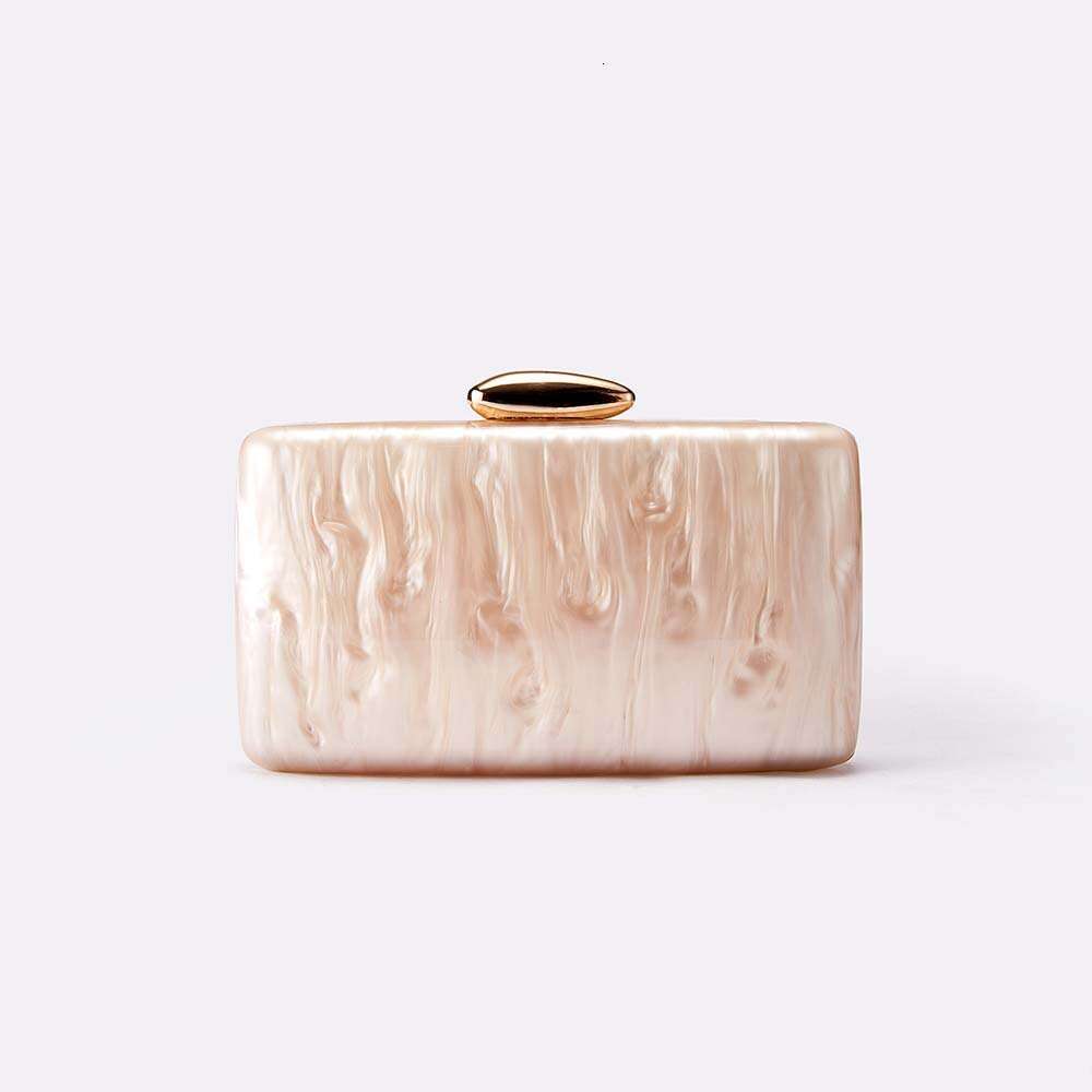 Women's New Acrylic Fashion Clutch Evening Wedding Single Shoulder Crossbody Bag