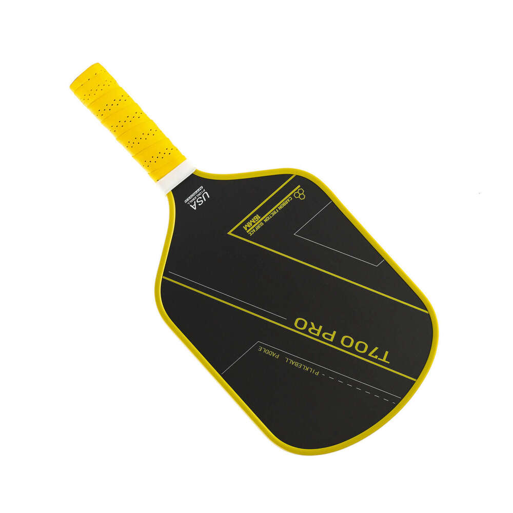 Hot Selling Colorful T700 Carbon Fiber Textured Matte Custom Pattern Rough Pickleball Paddle Board