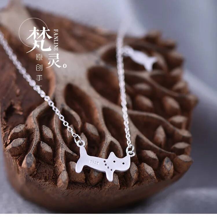 Sterling Sier catfish Necklaces & Pendants For Women High Quality Sterling-sier-jewelry