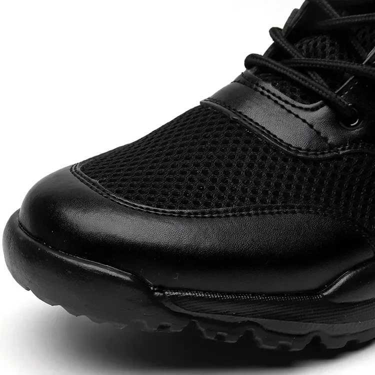 34-49 Plus Size Lightweight Mesh Breathable Military Tactical Boots for Summer Combat Training Work Shoes Outdoor Hiking Boots W250811