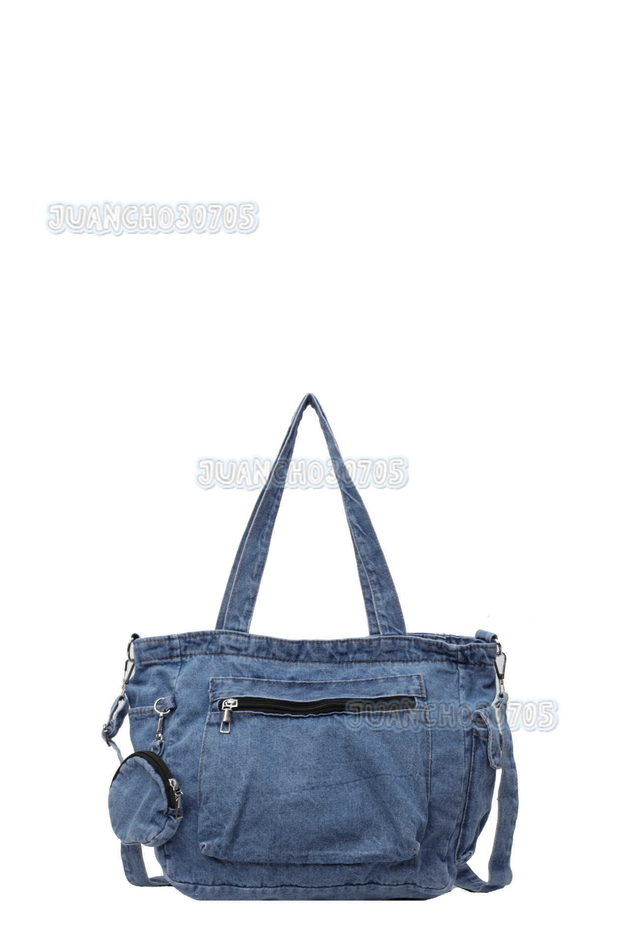 Style Canvas Bag for Women 2024 New Summer Large Capacity Simple Fashion Single Shoulder Crossbody Bag H250809