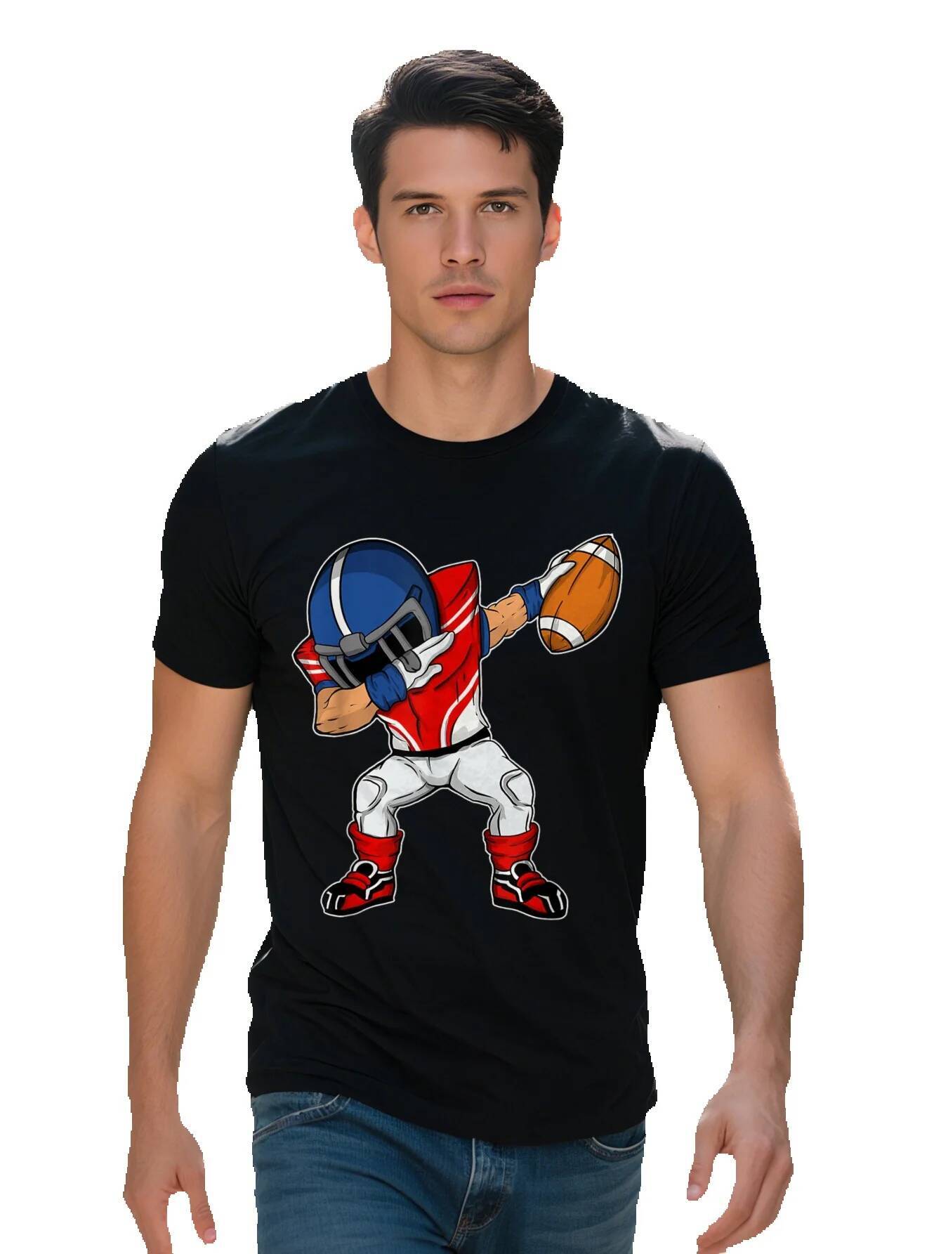 Dabbing Player American Football Season Dab Dance T Shirt d1432