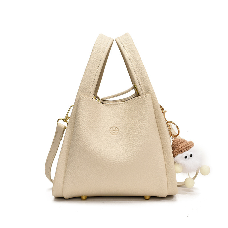 Lychee Pattern Basket for Women 2025 New High-End Niche Handbag Single Shoulder Crossbody Bag ddmymoon