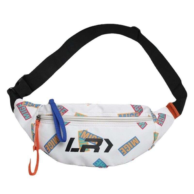 Printed Crossbody Brand Ins Backpack Fanny Pack Small Body Women's Shoulder Chest Bag Men's Fashion