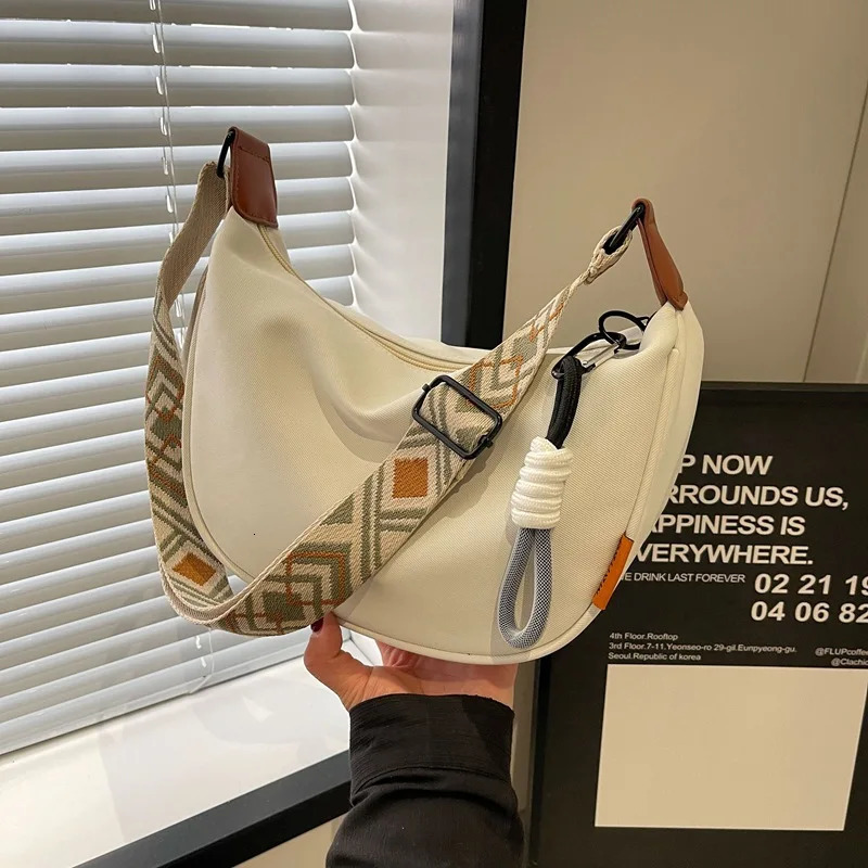 Fashion Crossbody Bag Simple Wide Shoulder Strap n Single Original Style Commuting Dumpling Women 250811