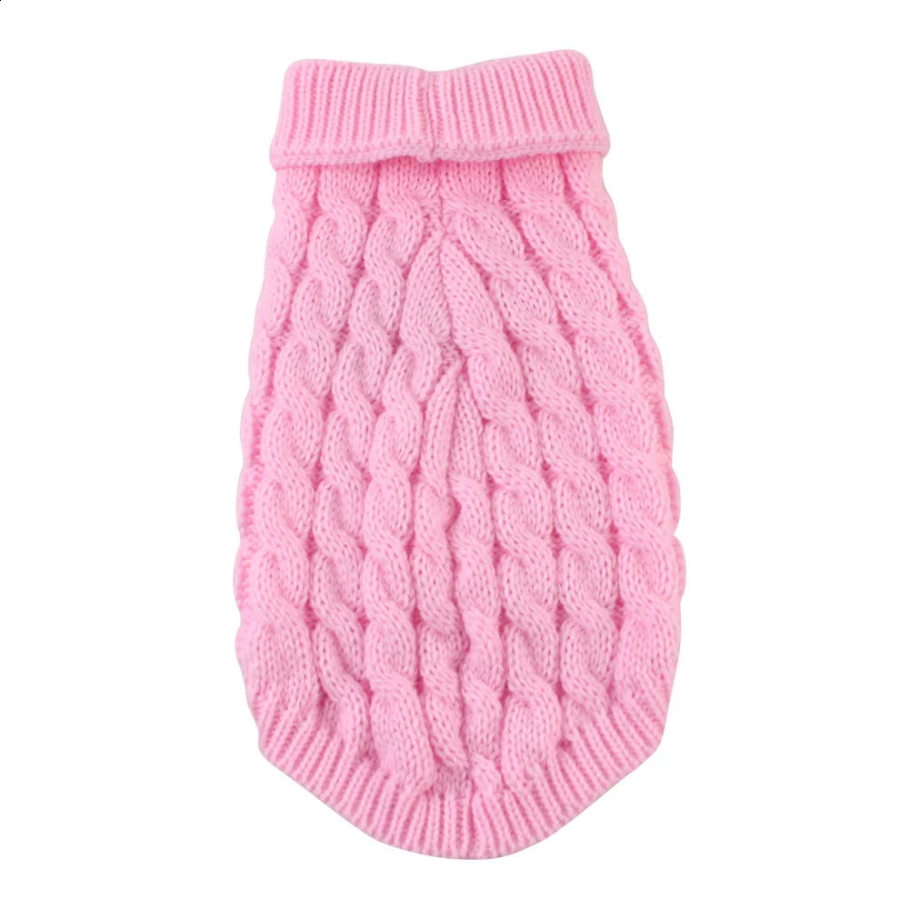Classic Solid Chihuahua Puppy Dog Sweater for Small Dogs Winter Warm Pet Clothes Yorkshire Schnauzer Pullovers disfraz de perro 250806