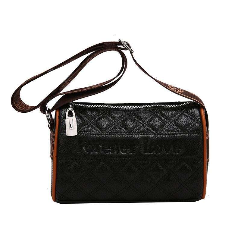 Niche High-End Bag Women's New Trend Fashion Rhombus Single Shoulder Foreign Style Messenger Small Square Bag