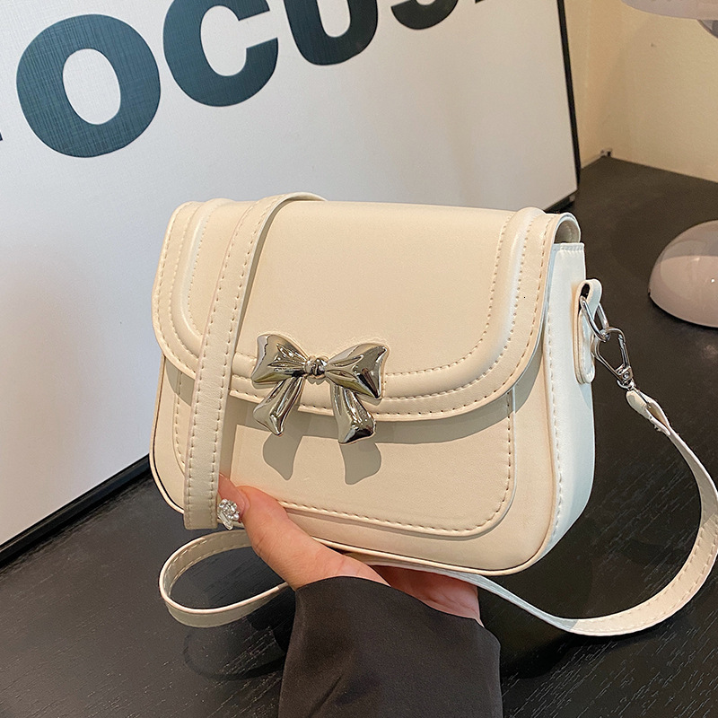 2025 Autumn New Shoulder Bag bag Niche Bow Bag Women s Small Square Bag Autumn New women s Designer Bag New Fashionable Women s Crossbody Bag