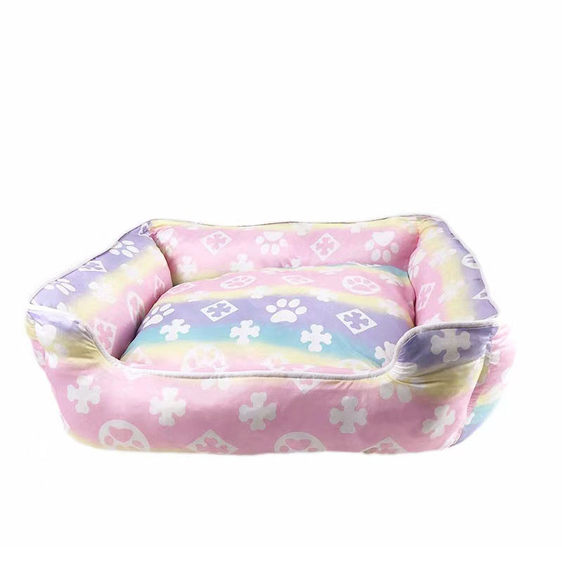 Removable Four Seasons Universal Pet Nests Spring and Autumn Square Nests Winter Warm Dog Nests Cat Nests Thickened Small Dog NestsCat