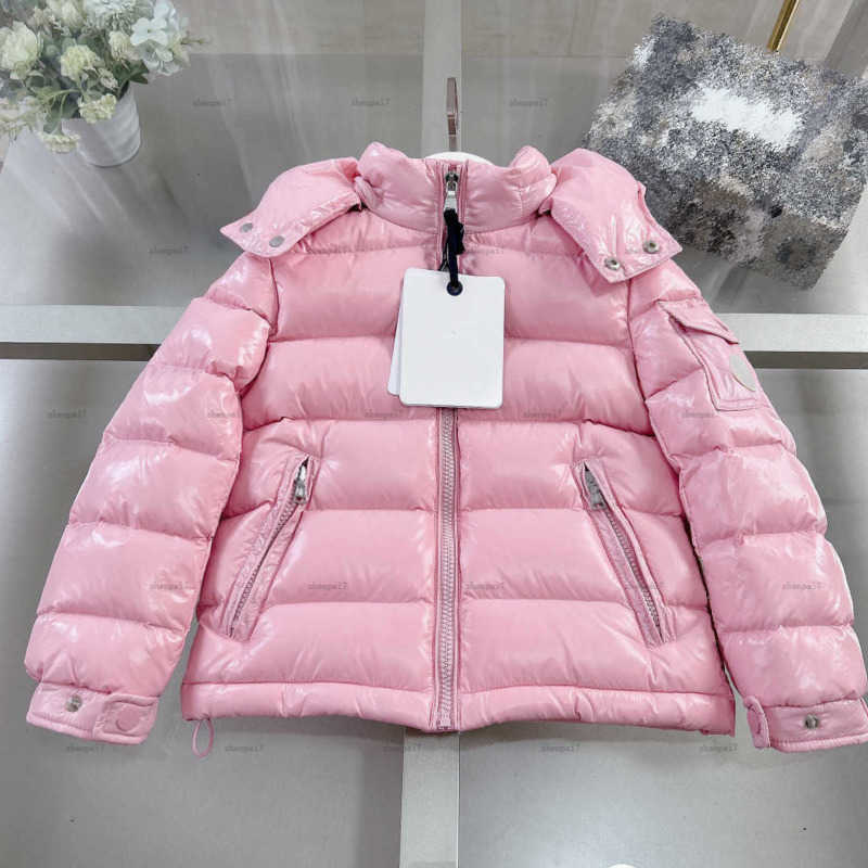 Top baby down jackets Long sleeved kids designer clothes winter hooded kids Outwear Joyful Red designer child coat A978X27N231