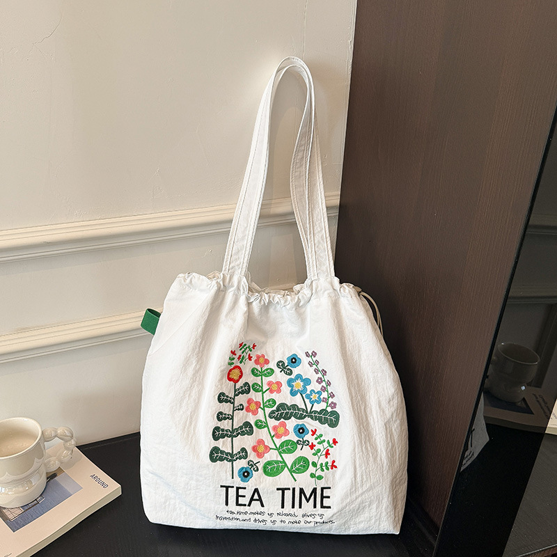 Trendy Personality 2025 Summer New Large Capacity Tote Fashionable Casual Simple Style Women's Shoulder Bag ddmymoon