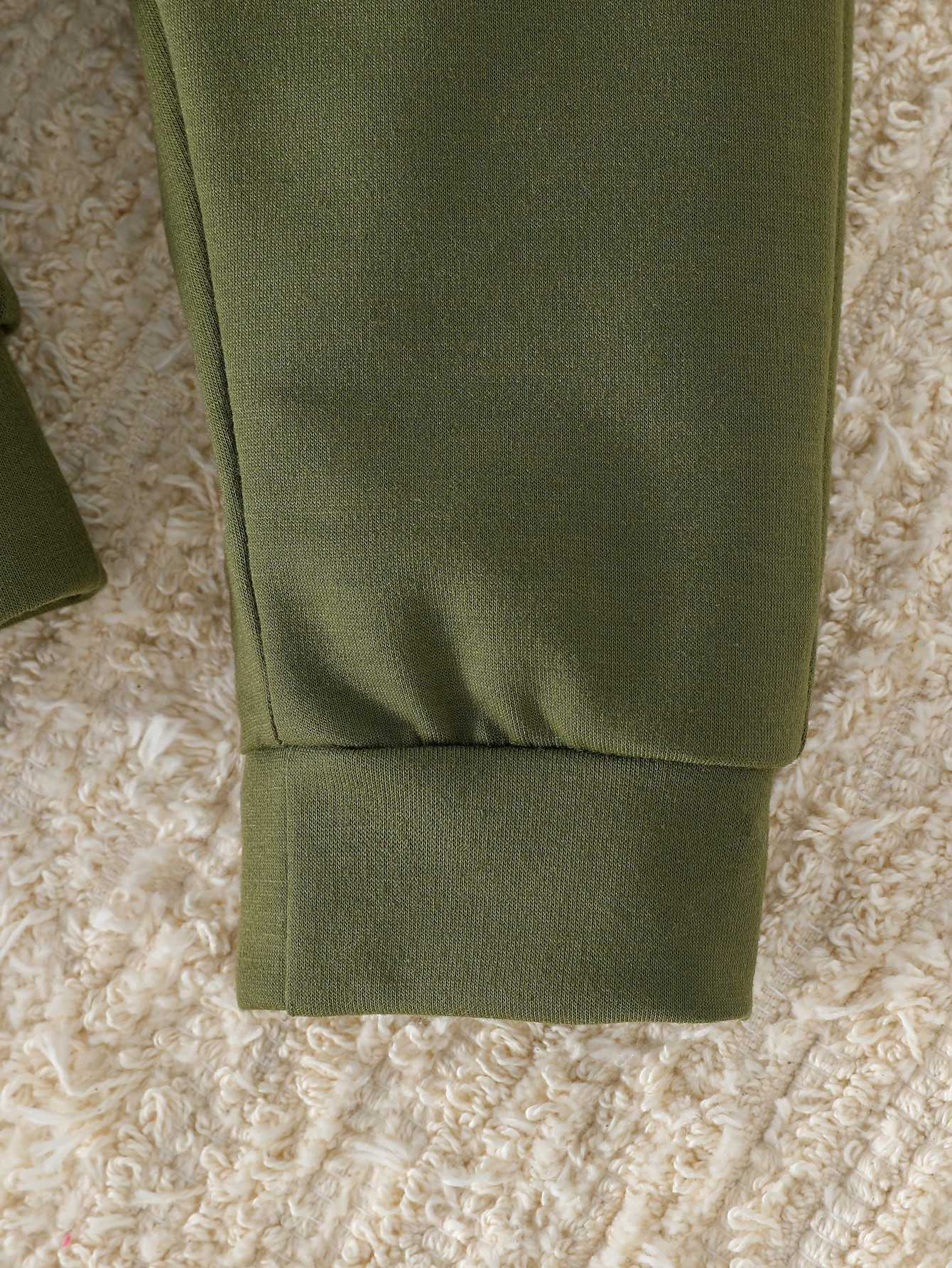 2pcs Baby Boy Contrast Color Pants Sets Spring Autumn Clothes Long Sleeve Sweatshirt Tops Sets Baby Items Casual Daily Clothing Z250811