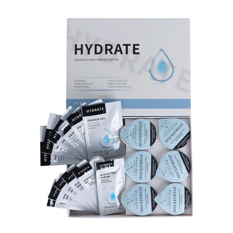 New Hydrate Detox Glam Revive CO2 Small Bubble Machine Consumables Kits Serum Oxygen Pods For Oxygen Jet Peel Device
