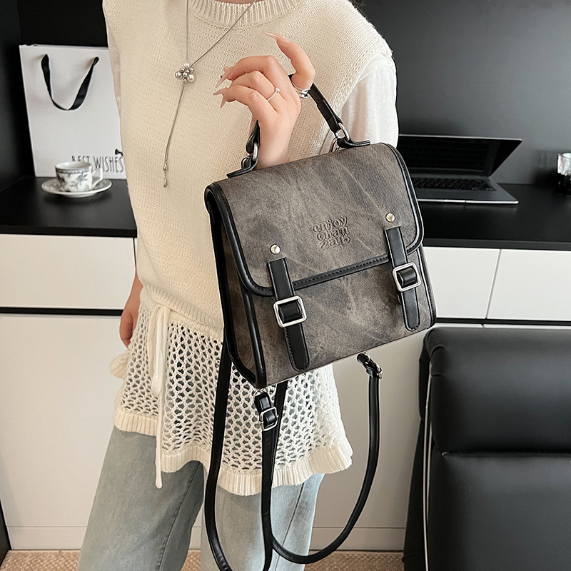 Women's High-Value Niche Design Large Capacity Handheld Tote Bag Commuting Casual Backpack ddmymoon