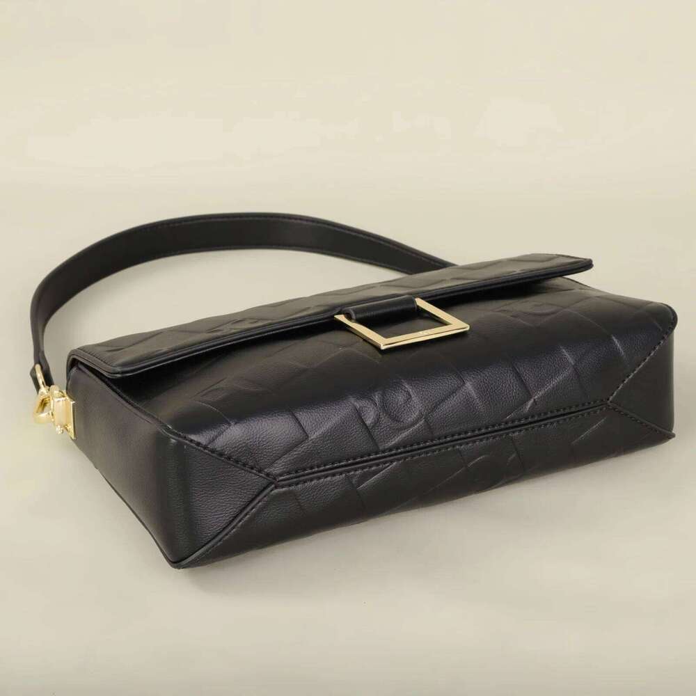 2025 PG Designer Handbag Classic Square Grid Brand Letter Emed Women's Shoulder Bag