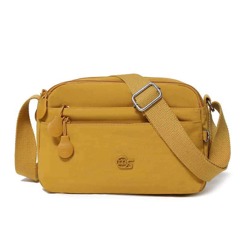 Waterproof Nylon Cloth Women's 2025 New Lightweight Casual Outdoor Multi-compartment Shoulder Crossbody Bag ddmymoon