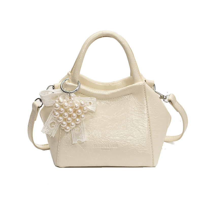2025 Summer New Fashion Trendy Simple Style Handheld Bucket Stylish Commuter Solid Color Crossbody Women's Bag ddmymoon
