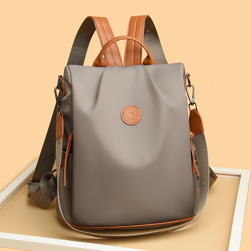 Anti-theft Backpack for Women, New Lightweight Large Capacity Oxford Cloth Student School Bag, Multifunctional Travel Backpack, Trendy ddmymoon