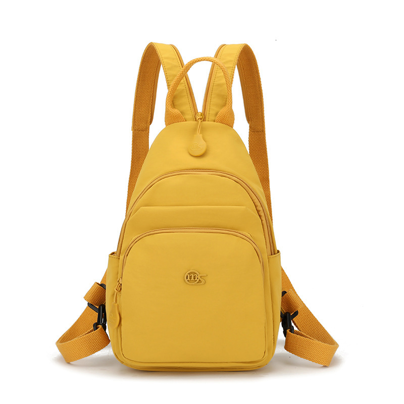 Lightweight Nylon for Women 2025 New Trendy Multifunctional Chest Bag Casual Travel Small Backpack ddmymoon