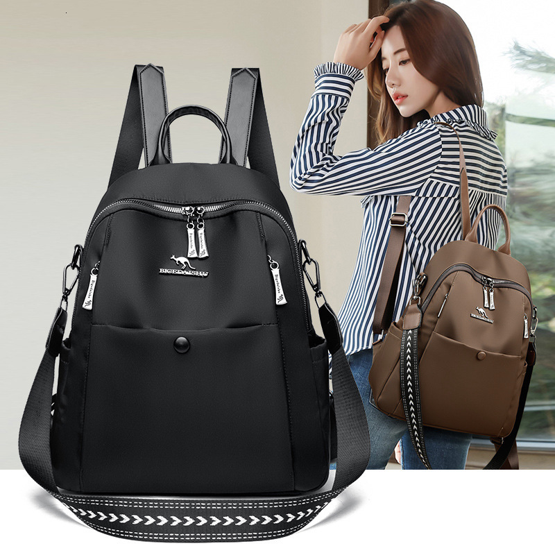 High-end Oxford Cloth for Women 2025 New Large Capacity Commuter Student School Bag Travel Backpack ddmymoon