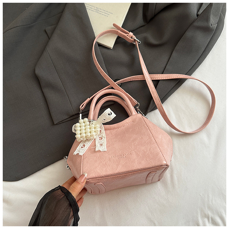 2025 Summer New Fashion Trendy Simple Style Handheld Bucket Stylish Commuter Solid Color Crossbody Women's Bag ddmymoon