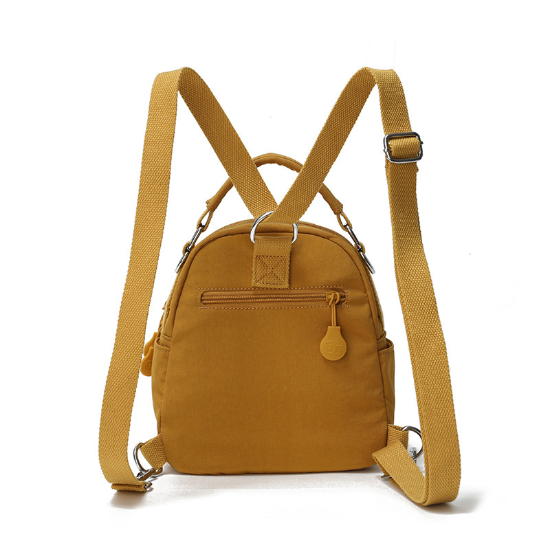 Lightweight Waterproof Nylon Fabric Single Shoulder Crossbody Bag for Women 2025 New Outdoor Casual Multifunctional Backpack ddmymoon