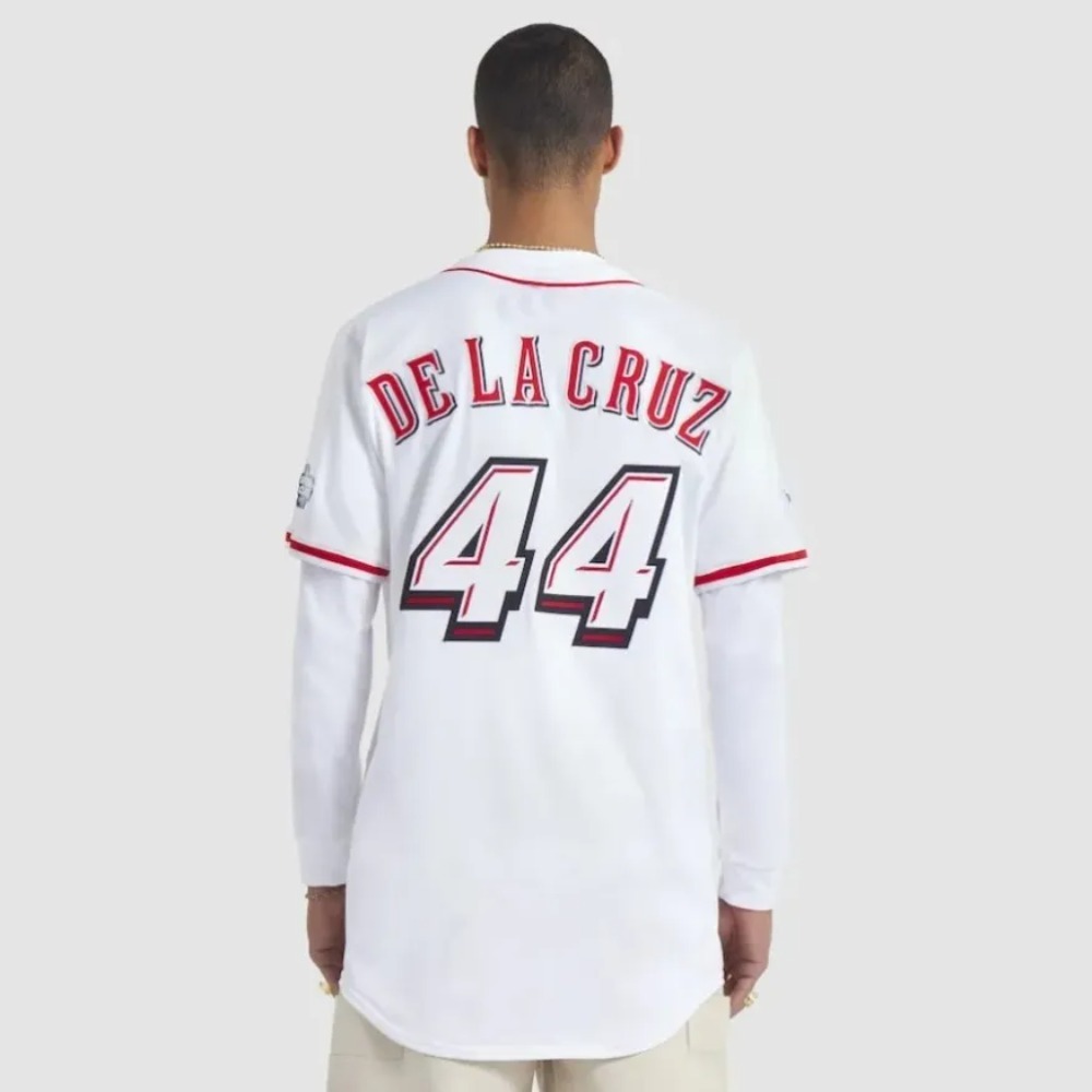 2025 Speedway Classic Jersey 44 Reds Elly De La Cruz Matt McLain Tyler Stephenson Hunter Greene Spencer Steer CincinnatiJerseys33